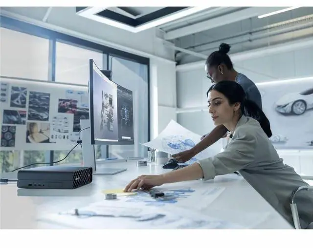 Alt view image 12 of 15 - HP Z2 G1i Workstation - Intel Core Ultra 5 235 - 16 GB - 512 GB SSD - Mini PC - Black - Intel W880 Chip - Windows 11 Pro - NVIDIA RTX A400 4 GB Graphics - English Keyboard - Ethernet - Wireless LAN