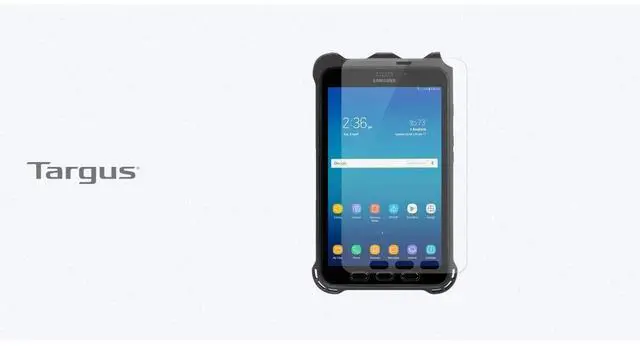 Alt view image 4 of 4 - Targus Scratch-Resistant Screen Protector for Samsung Galaxy Tab Active2 - AWV1308GLZ
