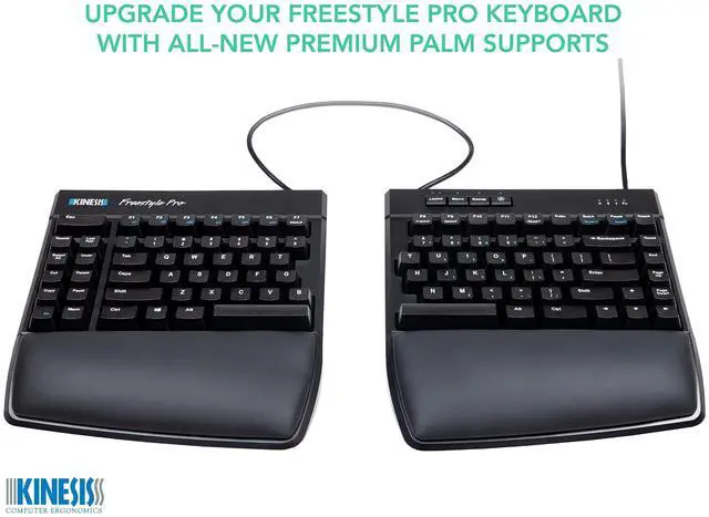 Alt view image 7 of 11 - Kinesis Freestyle Pro Premium Palm Supports AC908