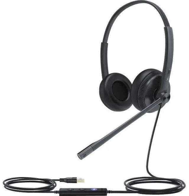 Alt view image 11 of 15 - Yealink YEA-UH34-LITE-DUAL-TEAMS Lite Dual Teams USB wired headset