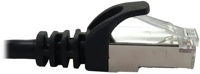 Alt view image 11 of 11 - Eaton Tripp Lite Series Cat6a 10G Snagless Shielded Slim STP Ethernet Cable RJ45 M/M PoE Black 10 ft. 3.1 m