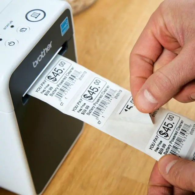 Alt view image 3 of 5 - Brother TD-2125N 2" Direct Thermal Printer with USB and Network Capability