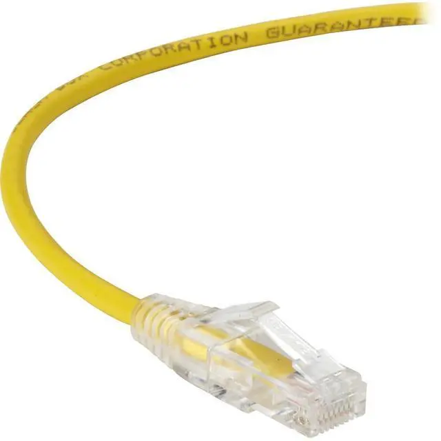 Alt view image 4 of 7 - BLACK BOX C6APC28-YL-04 CAT6A 500-MHZ SNAGLESS 28AWG STRANDED ETHERNET PATCH CABLE - UNSHIELDED (UTP), C