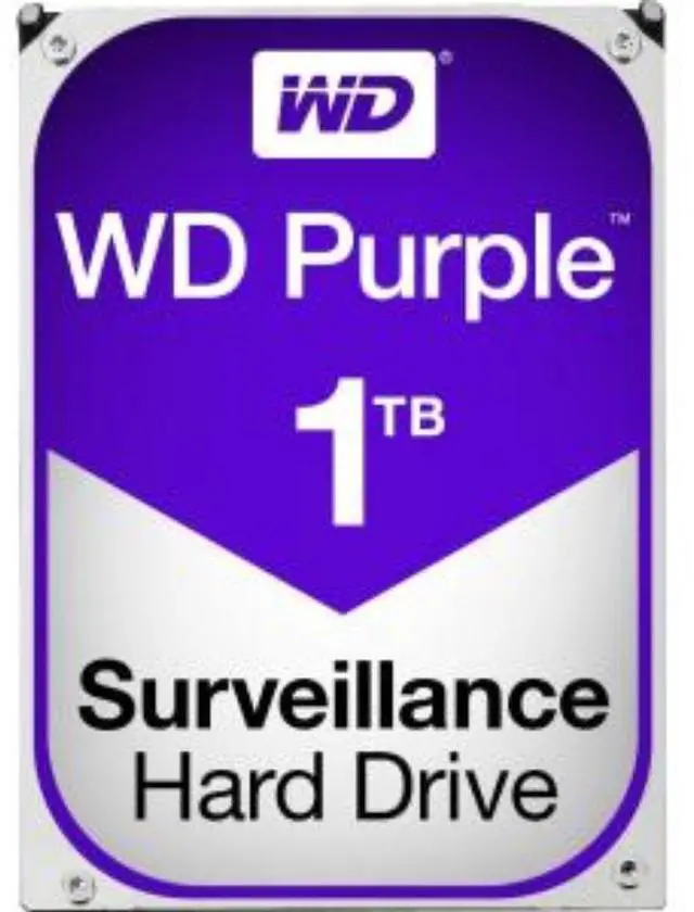 Alt view image 3 of 5 - WD Purple WD10PURZ-20PK 1 TB Hard Drive - 3.5" Internal - SATA (SATA/600) - Network Video Recorder Device Supported - 5400rpm - 3 Year Warranty - 20 Pack