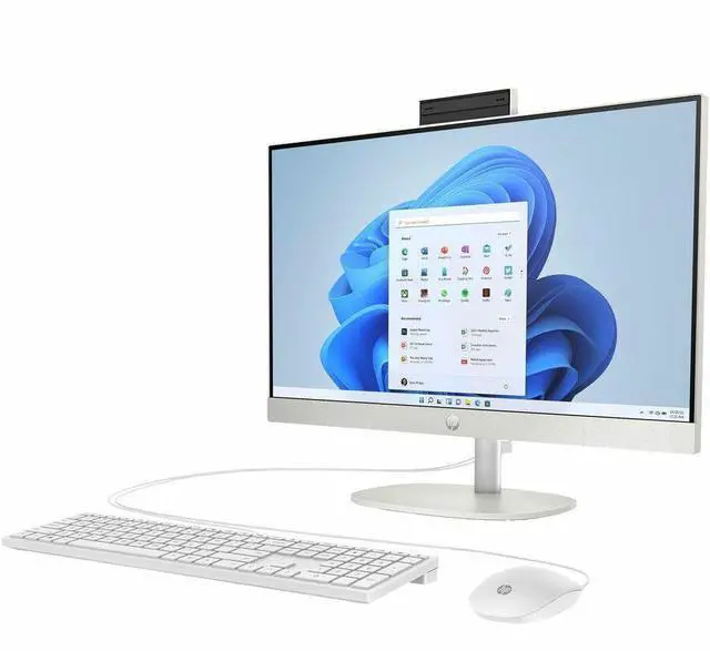 Main image of HP 24-cr0420 23.8" Touchscreen AIO Computer R3 7320U 8GB 256GB SSD W11H B88E1AA
