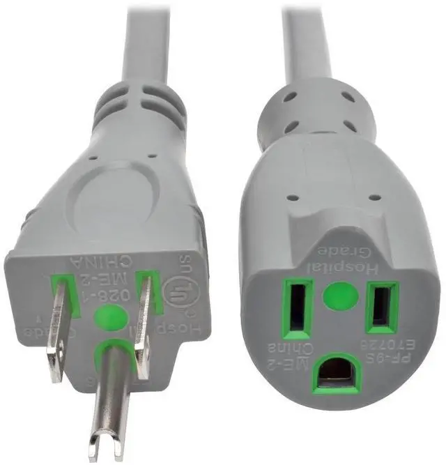 Main image of Tripp Lite 6ft Hospital-Grade Extension Cord (NEMA 5-15P HG to NEMA 5-15R HG)