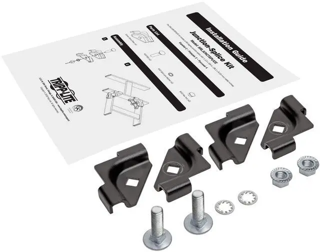 Alt view image 13 of 14 - Tripp Lite Junction-Splice Kit for TL 90-Degree Ladder Runway Connections