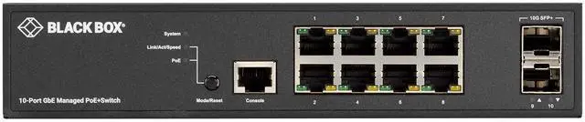 Alt view image 4 of 6 - Black Box LPB3000 Ethernet Switch LPB3010A