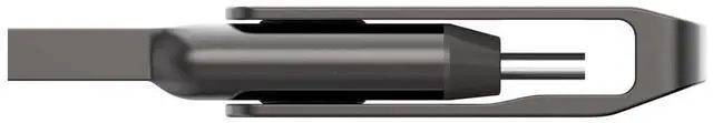Alt view image 14 of 19 - Lexar JumpDrive D400 Dual 64GB USB 3.1 Flash Drive Titanium (LJDD400-64G-BNU)