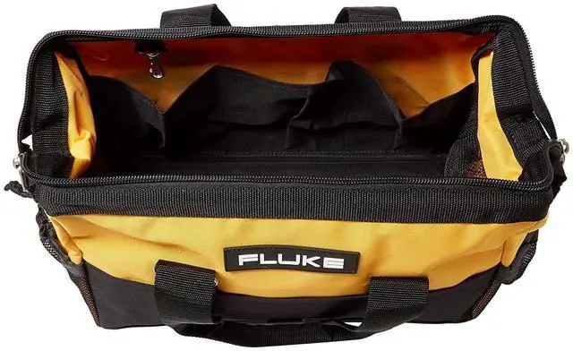 Alt view image 13 of 13 - FLUKE Fluke-C550 Hard Carrying Case,12x8-1/2x16,Black/Ylw