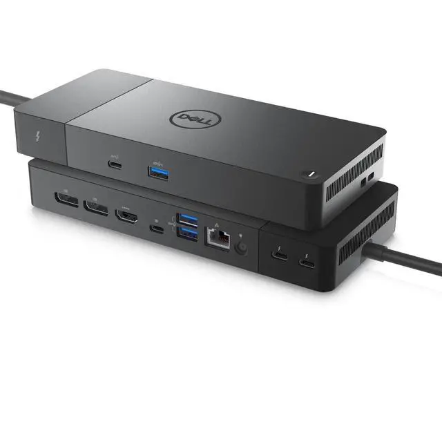 Alt view image 4 of 6 - Dell WD22TB4 180W Thunderbolt 4 Dock 2 Thunderbolt 4 Ports