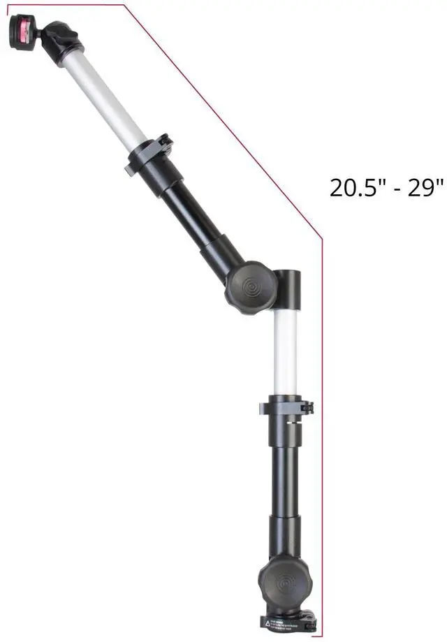 Alt view image 7 of 11 - The Joy Factory MagConnect Heavy Duty Seat Bolt Mount Only, with Dual Telecopic Extension Arm