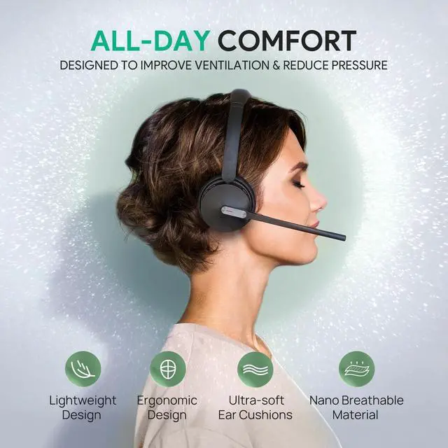 Alt view image 15 of 15 - Yealink WH64 Headset 1208674