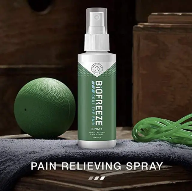Alt view image 3 of 3 - Biofreeze Professional Colorless Topical Analgesic Pain Reliever Spray 4oz 13422
