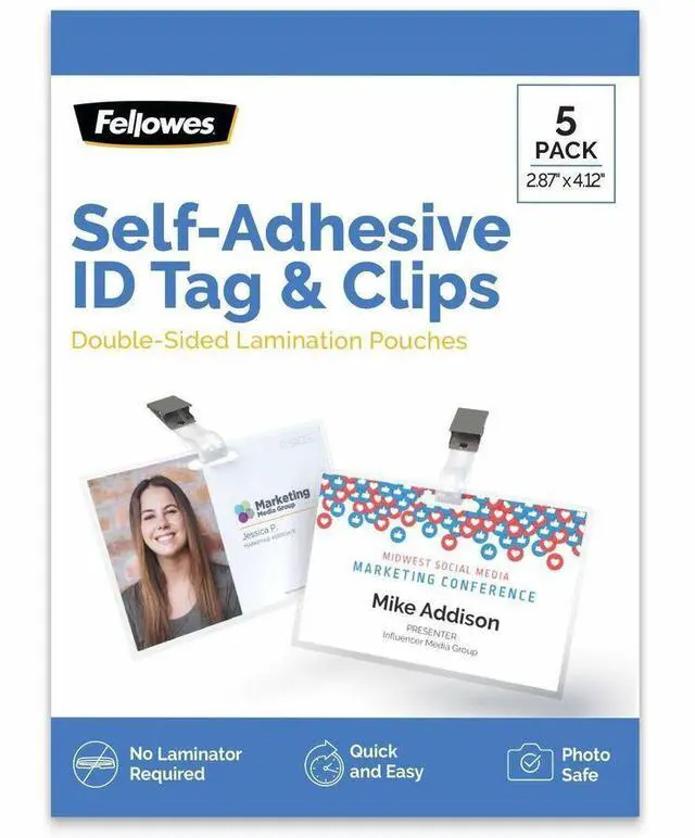 Alt view image 15 of 16 - Fellowes Laminating Pouches 5 2-7/8x4-1/8`` 5220701