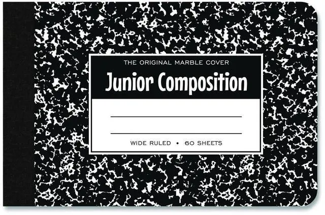 Main image of Roaring Spring Junior Composition Notebook, Wide Rule, 60 Sheets 77122
