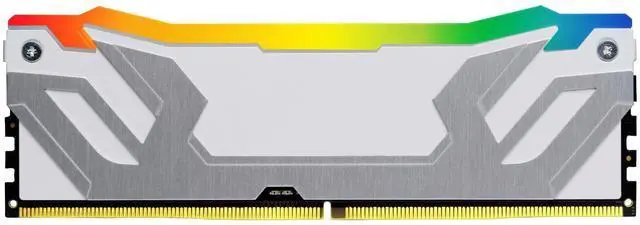Alt view image 6 of 10 - Kingston FURY Renegade RAM Module - 24 GB - RGB - DDR5-8000/PC5-64000 DDR5 SDRAM - 8000 MHz Single-rank Memory - CL38 - 1.40 V - On-die ECC - 288-pin - DIMM - Lifetime Warranty