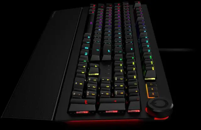 Alt view image 3 of 7 - DAS KEYBOARD 5QS MARK II WITH CHERRY MX RED SWITCHES - US LAYOUT BUILT SPECIALLY
