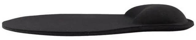 Alt view image 4 of 5 - Urban Factory Ergonomic Mouse Pad with Hand-rest - 9.84" Height x 8.66" Width x 1.10" Depth - Black - Gel - Water Resistant, Anti-slip