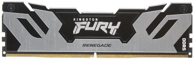 Alt view image 4 of 7 - Kingston FURY Renegade RAM Module - 48 GB (2 x 24GB) - DDR5-8800/PC-70400 DDR5 SDRAM - 8800 MHz Single-rank Memory - CL42 - 1.40 V - On-die ECC - Unbuffered - 288-pin - CUDIMM - Lifetime Warranty