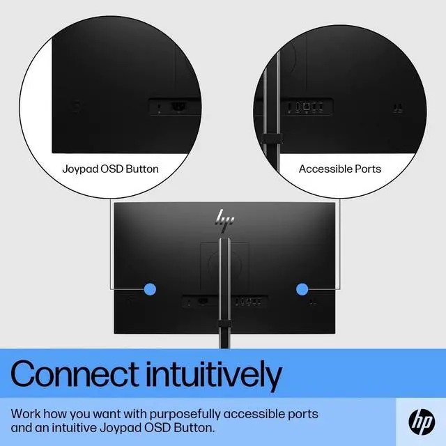 Alt view image 2 of 7 - HP E27 G5 27" Class Full HD LED Monitor 16:9