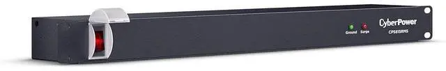 Alt view image 8 of 16 - CyberPower Rackbar CPS815RMS 8-Outlets Surge Suppressor/Protector