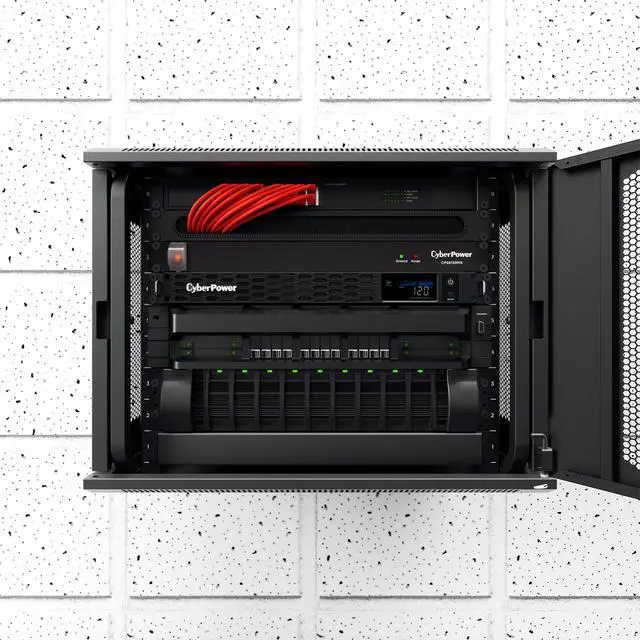 Alt view image 12 of 16 - CyberPower Rackbar CPS815RMS 8-Outlets Surge Suppressor/Protector