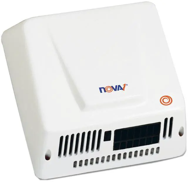 Alt view image 14 of 14 - World Dryer 083000000 NOVA 1 - Universal Voltage, White, Economical & ADA Hand Dryers