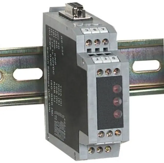 Alt view image 4 of 5 - RS-232 to RS-422/RS-485 DIN Rail Converter with Opto-Isolation
