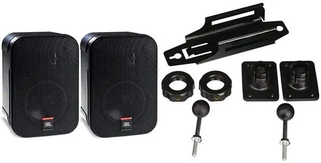 Alt view image 11 of 13 - JBL Control 1 Pro 5\"" 2-Way Professional Compact Loudspeakers Black