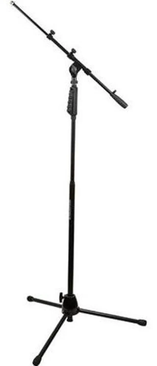 Alt view image 6 of 10 - Monoprice Microphone Stand with Hand-Clutch and Telescopic Boom
