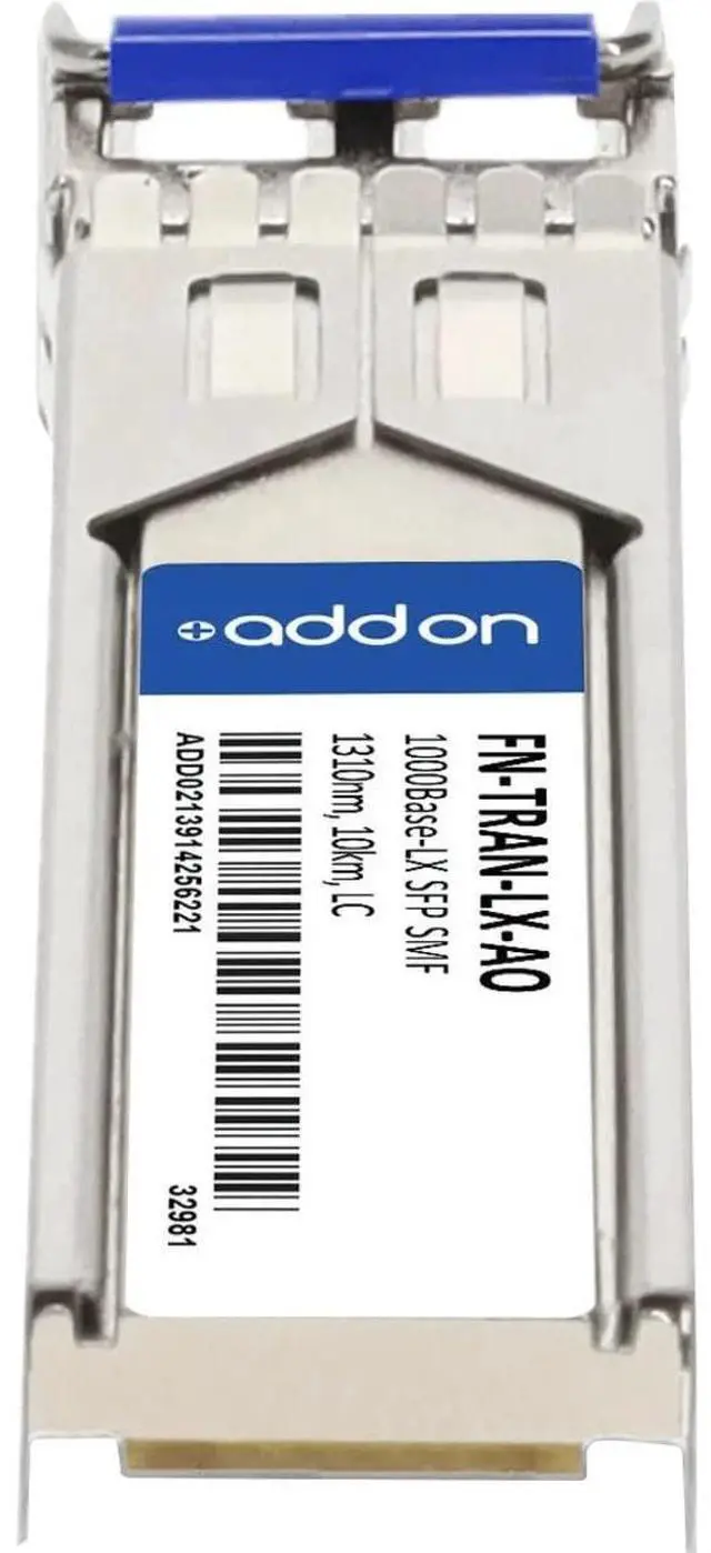 Alt view image 6 of 9 - AddOn Fortinet Compatible 1000Base-LX SFP Transceiver FNTRANLXAO