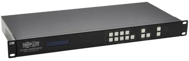 Alt view image 15 of 19 - Tripp Lite 4x4 4K 60Hz HDR HDMI Matrix Switch / Splitter B3024HX4H4K