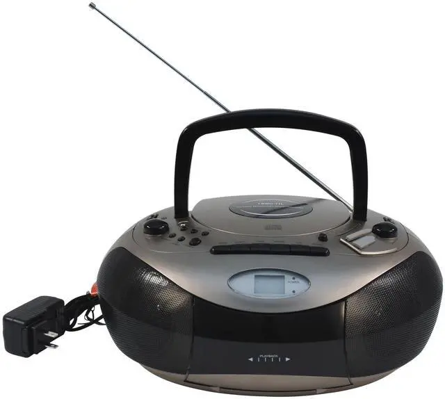 Alt view image 11 of 13 - Ergoguys - 1886 - Califone Spirit SD CD/Cassette Stereo Boombox 4Way Speak Via Ergoguys