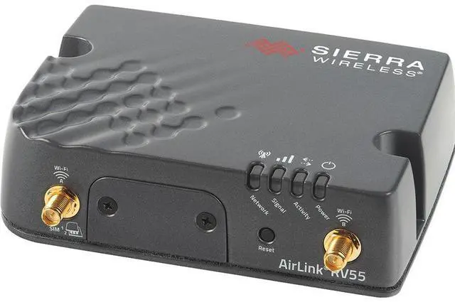Alt view image 6 of 10 - Sierra Wireless AirLink RV55 Cellular Ethernet Modem/Wireless Router 1104335