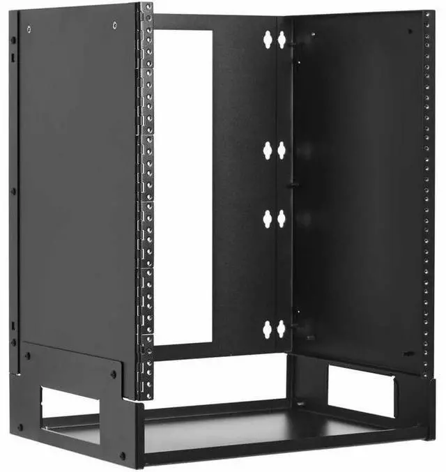 Alt view image 4 of 10 - Tripp Lite 12u Wall-mount Bracket With Shelf Wall-Mount Bracket