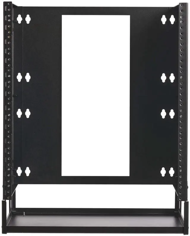 Alt view image 7 of 10 - Tripp Lite 12u Wall-mount Bracket With Shelf Wall-Mount Bracket