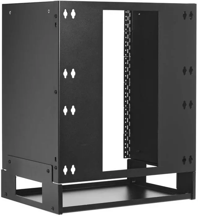 Alt view image 8 of 10 - Tripp Lite 12u Wall-mount Bracket With Shelf Wall-Mount Bracket