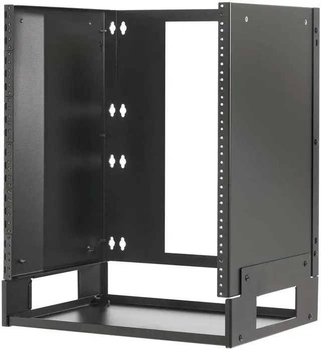 Alt view image 9 of 10 - Tripp Lite 12u Wall-mount Bracket With Shelf Wall-Mount Bracket