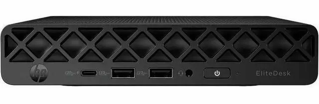 Main image of HP EliteDesk 8 G1i Desktop Computer - Intel Core Ultra 5 235T - vPro Technology - 64GB - 1TB SSD - Intel Q870 Chip - Windows 11 Pro - Intel DDR5 SDRAM - IEEE 802.11be - 90W   BQ4C1UT#ABA