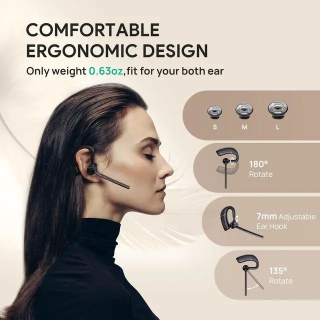 Alt view image 10 of 12 - Yealink 1208710 BH71 Workstation Pro Bluetooth Headset for Office Phone, Wireless Charging Pad, Speakerphone, USB-C/A