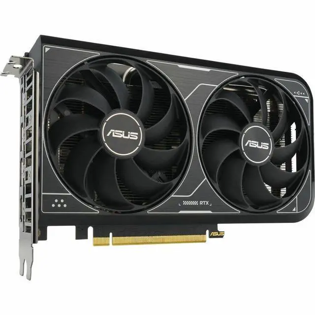 Alt view image 8 of 8 - ASUS Dual GeForce RTX 4060 8GB GDDR6 PCI Express 4.0 ATX Video Card DUAL-RTX4060-O8G-V2