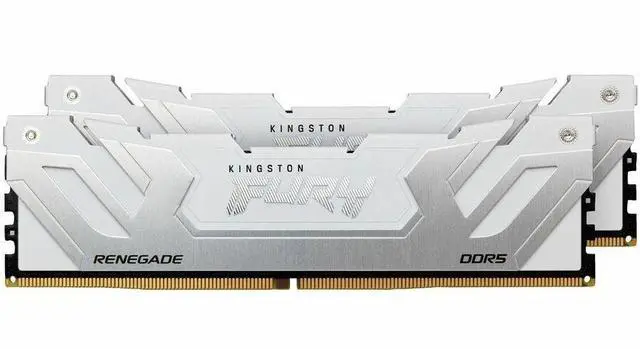 Alt view image 6 of 11 - Kingston FURY Renegade RAM Module - 48 GB (2 x 24GB) - DDR5-8800/PC-70400 DDR5 SDRAM - 8800 MHz Single-rank Memory - CL42 - 1.40 V - On-die ECC - Unbuffered - 288-pin - CUDIMM - Lifetime Warranty