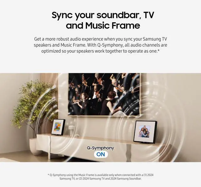 Alt view image 6 of 7 - SAMSUNG LS60D Music Frame Smart Speaker HW-LS60D/ZA