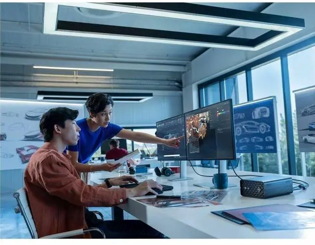 Alt view image 13 of 15 - HP Z2 Mini G1a Workstation - 1 x AMD Ryzen AI MAX PRO 385 - 32 GB - 1 TB SSD - Mini PC - Jet Black - AMD Chip - Windows 11 Pro - AMD Radeon 8050S Graphics Graphics - NVMe Controller - 0, 1 RAID Levels