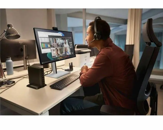 Alt view image 6 of 14 - HP EliteDesk 8 G1i Desktop Mini - Intel Core Ultra 5 235T - vPro Technology - 16GB - 256GB SSD - Intel Q870 Chip - Windows 11 Pro - IEEE 802.11be - 90W BQ4B5UT#ABA