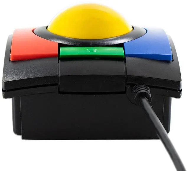 Alt view image 3 of 5 - Califone X-keys O-Trac Primary Trackball White