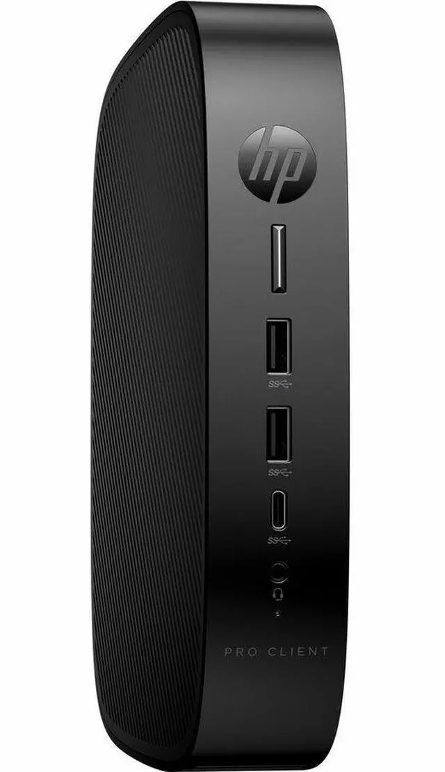Alt view image 8 of 9 - HP Pro t550 Thin Client Celeron J6412 Quad-core (4 Core) 2 GHz - 4GB - 32GB Flash UHD Graphics - Gigabit Ethernet - IGEL OS - IEEE 802.11ax - Bluetooth 5.3 - DisplayPort - RJ-45 - 45W    A28Q1UT#ABA