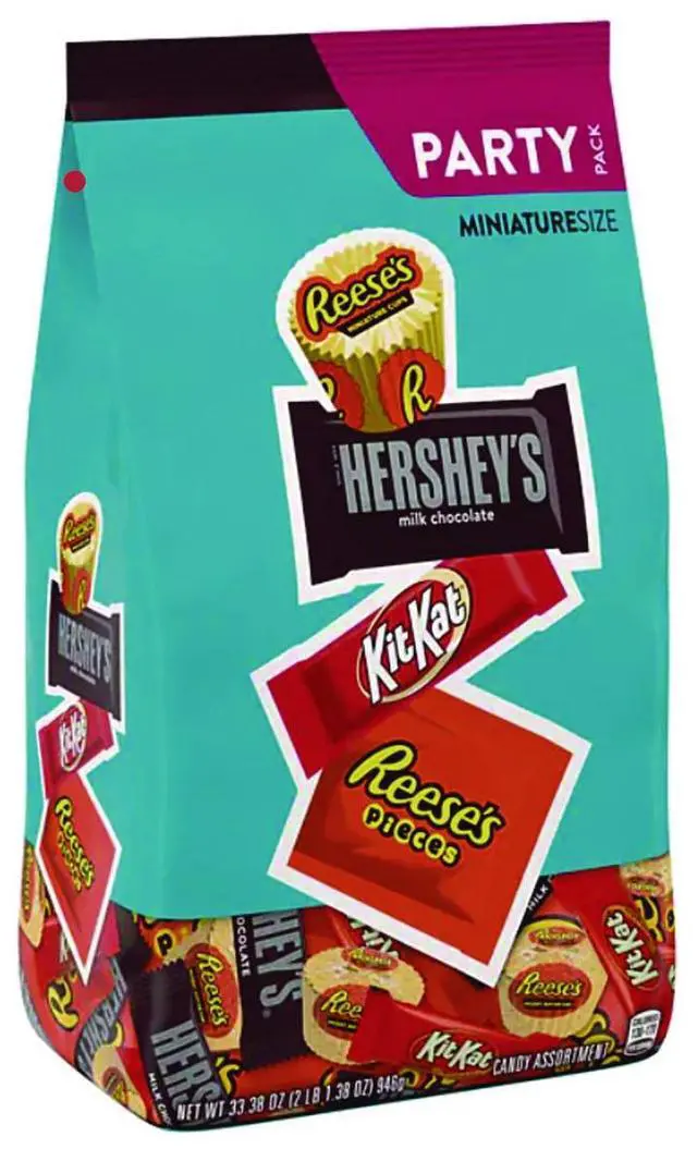 Main image of Party Pack Miniatures Milk Chocolate Variety Assorted 105 piece Bag HEC39991