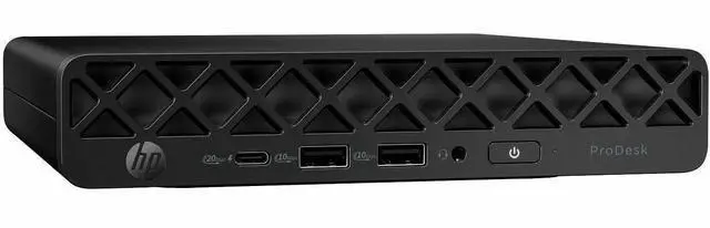 Alt view image 9 of 9 - HP ProDesk 4 G1i Desktop Computer - Intel Core Ultra 5 235T - 16 GB - 512 GB SSD - Mini PC - Jack Black - Intel Q870 Chip - Windows 11 Pro - Intel DDR5 SDRAM - English Keyboard - IEEE 802.11ax - 90 W